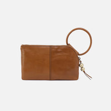 Load image into Gallery viewer, HOBO SABLE WRISTLET - TRUFFLE WITH STUDS
