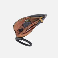 Load image into Gallery viewer, HOBO SABLE WRISTLET - BLACK WITH STUDS
