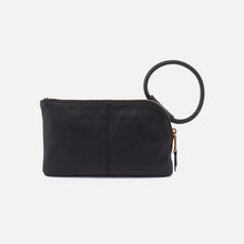 Load image into Gallery viewer, HOBO SABLE WRISTLET - BLACK WITH STUDS
