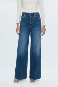 PISTOLA LANA HIGH RISE ULTRA WIDE JEAN - CIDER