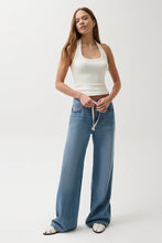Load image into Gallery viewer, PISTOLA JADYN MID RISE DRAWSTRING PALAZZO JEAN - EXPANSE
