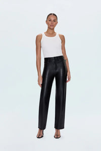 PISTOLA CASSIE SUPER HIGH RISE STRAIGHT PANT - ONYX