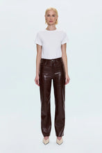 Load image into Gallery viewer, PISTOLA CASSIE SUPER HIGH RISE STRAIGHT PANT - TOBACCO CROC
