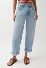 Load image into Gallery viewer, PISTOLA DONNY ROLLED HEM BOYFRIEND JEAN - OLD BLUES
