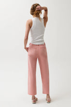 Load image into Gallery viewer, PISTOLA PENNY CROP HIGH RISE WIDE LEG JEAN - CORAL ROSE
