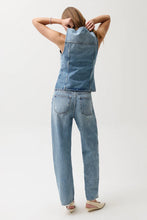 Load image into Gallery viewer, PISTOLA WES HIGH RISE BARREL JEAN - BLUE CLOUD
