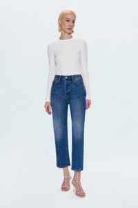 PISTOLA CASSIE SUPER HIGH RISE STRAIGHT JEAN - FAIRVIEW
