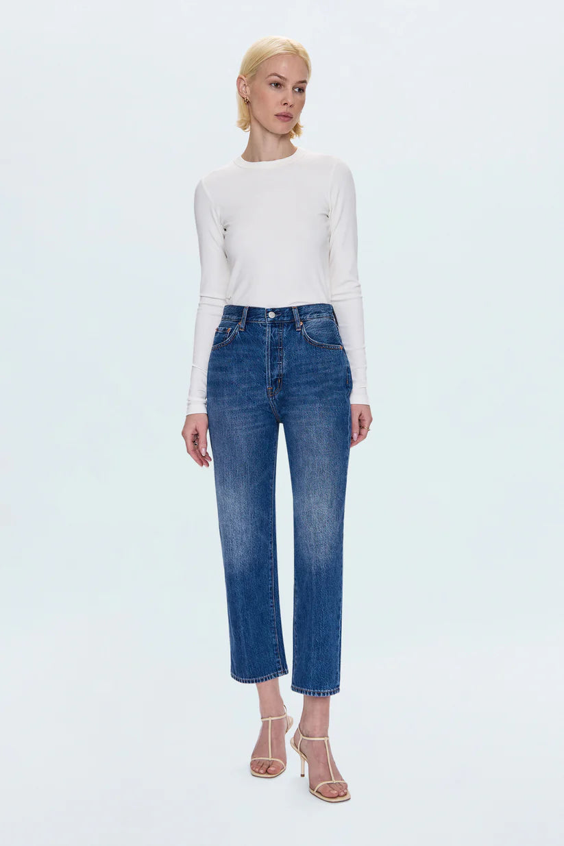 PISTOLA CASSIE SUPER HIGH RISE STRAIGHT JEAN - FAIRVIEW
