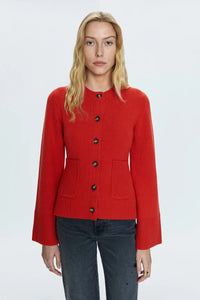 PISTOLA DANI CARDIGAN - ROUGE