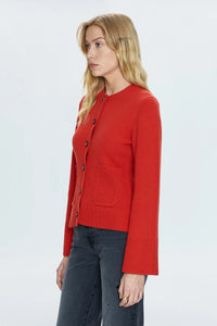 PISTOLA DANI CARDIGAN - ROUGE