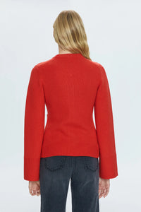 PISTOLA DANI CARDIGAN - ROUGE