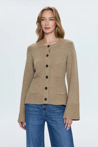 PISTOLA DANI CARDIGAN - WHEAT