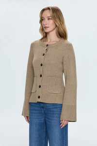 PISTOLA DANI CARDIGAN - WHEAT