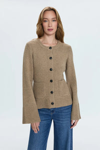 PISTOLA DANI CARDIGAN - WHEAT