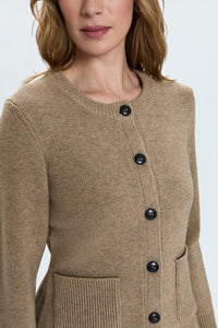 PISTOLA DANI CARDIGAN - WHEAT