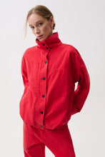 Load image into Gallery viewer, PISTOLA LIBERTY FUNNEL NECK JACKET - NEGRONI
