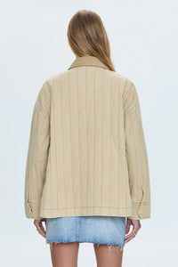 PISTOLA CECILE QUILTED JACKET - CANOE