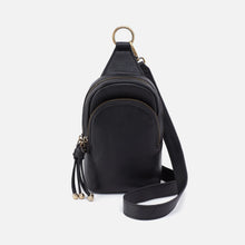 Load image into Gallery viewer, HOBO CASS SMALL SLING - BLACK
