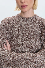 Load image into Gallery viewer, PISTOLA QUINN SWEATER - CHOCOLATE MARL
