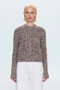 PISTOLA QUINN SWEATER - CHOCOLATE MARL