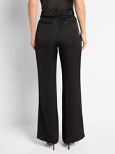 Load image into Gallery viewer, NIC+ZOE SOCIAL EDIT FRONT SLIT PANT - BLACK ONYX
