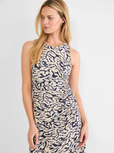 Load image into Gallery viewer, NIC+ZOE CONTRAST SWIRL HEATHER DRESS - NEUTRAL MULTI

