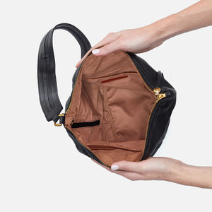 HOBO SWAY CONVERTIBLE SLING - BLACK