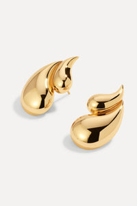 LILI CLASPE SADE EARRINGS - GOLD