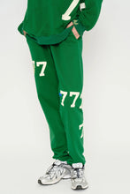 Load image into Gallery viewer, THE MAYFAIR GROUP MY GOOD LUCK SWEATPANTS - EMERALD

