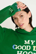 Load image into Gallery viewer, THE MAYFAIR GROUP MY GOOD LUCK HOODIE - EMERALD

