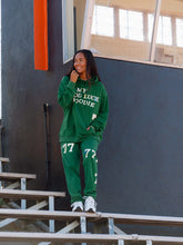 Load image into Gallery viewer, THE MAYFAIR GROUP MY GOOD LUCK SWEATPANTS - EMERALD
