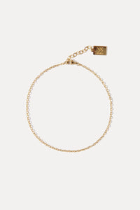 MIRANDA FRYE TINSLEY ANKLET - GOLD