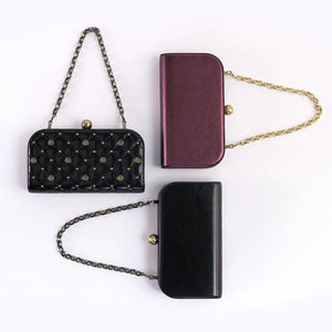 HOBO LAUREN MINAUDIERE - BLACK