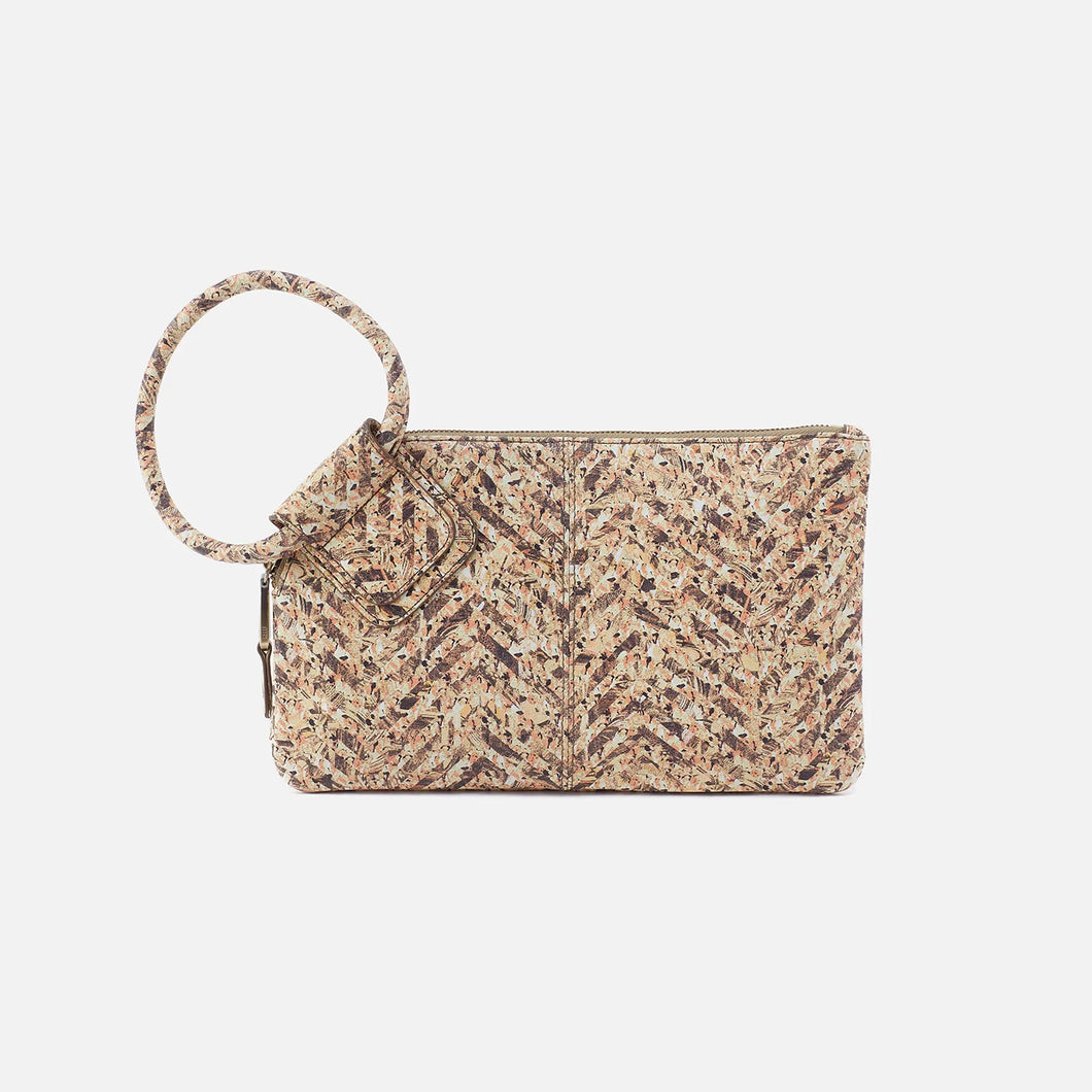 HOBO SABLE WRISTLET - NEUTRAL MOSAIC PRINT