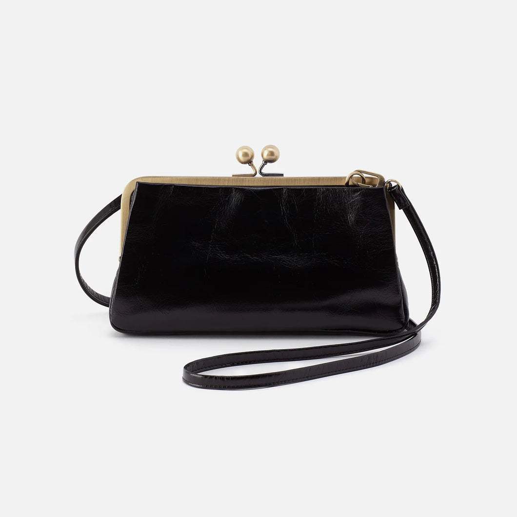 HOBO LAUREN FRAME CROSSBODY - BLACK