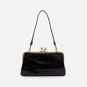 HOBO LAUREN FRAME CROSSBODY - BLACK