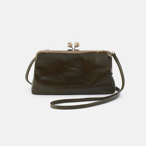 HOBO LAUREN FRAME CROSSBODY - DEEP MOSS