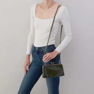 HOBO LAUREN FRAME CROSSBODY - DEEP MOSS