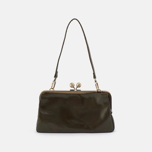 HOBO LAUREN FRAME CROSSBODY - DEEP MOSS