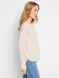 NIC+ZOE EVERYDAY SPARKLE TOP - NEUTRAL MIX