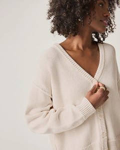 SPLENDID JAYDE CARDIGAN - MOONSTONE