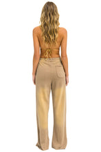 Load image into Gallery viewer, AVIATOR NATION ESSENTIAL WIDE LEG POCKET SWEATPANTS - FADED TAN
