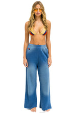 Load image into Gallery viewer, AVIATOR NATION ESSENTIAL WIDE LEG POCKET SWEATPANTS - FADED WATER
