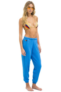 AVIATOR NATION 5 STRIPE SWEATPANTS - COBALT // NEON