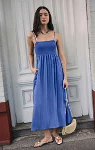 Z SUPPLY BEACHSIDE MIDI DRESS - RIVIERA