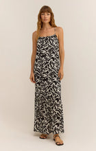 Load image into Gallery viewer, Z SUPPLY COCKTAIL HOUR LEAF MAXI DRESS - BLACK
