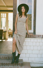 Load image into Gallery viewer, Z SUPPLY GISELLE STRIPE MAXI DRESS - SANDSHELL
