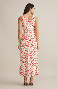 Z SUPPLY HANA LA ROSA DITSY MAXI DRESS - SEA SALT