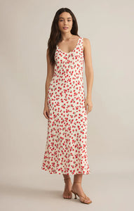 Z SUPPLY HANA LA ROSA DITSY MAXI DRESS - SEA SALT