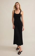 Load image into Gallery viewer, Z SUPPLY SALINAS MIDI DRESS - BLACK
